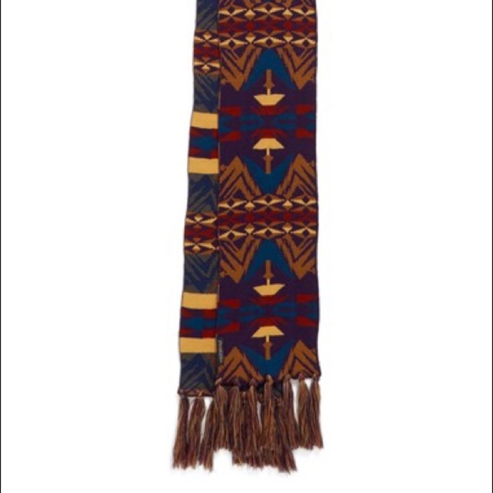 Pendleton Long Fringe Scarf (Echo Peaks Purple)